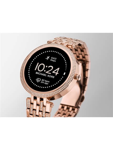 fitness armband damen michael kors|Gen 5E Darci Pavé Rose Gold.